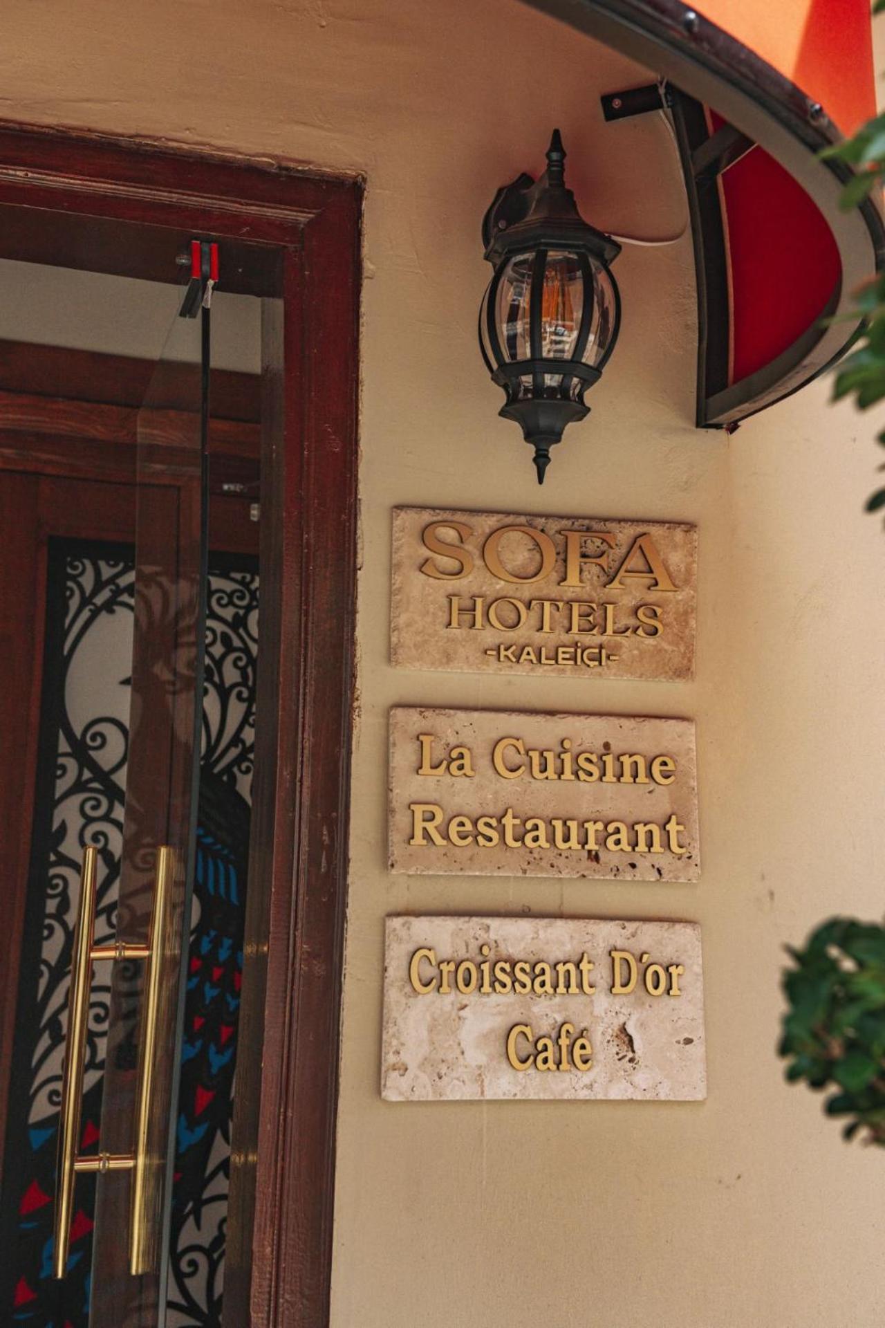 Sofa Hotels Kaleici Antalya Eksteriør bilde
